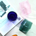 colorful water glass juice glass coffee glass